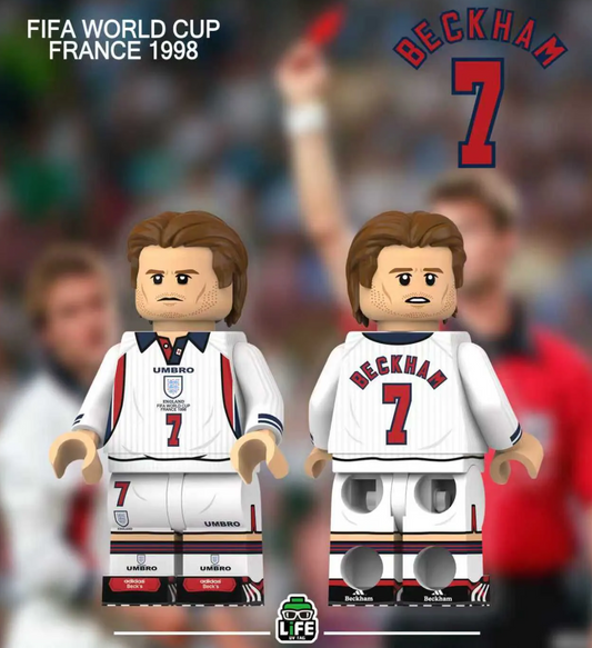 Lifebrick David Beckham (England 1998 World Cup)