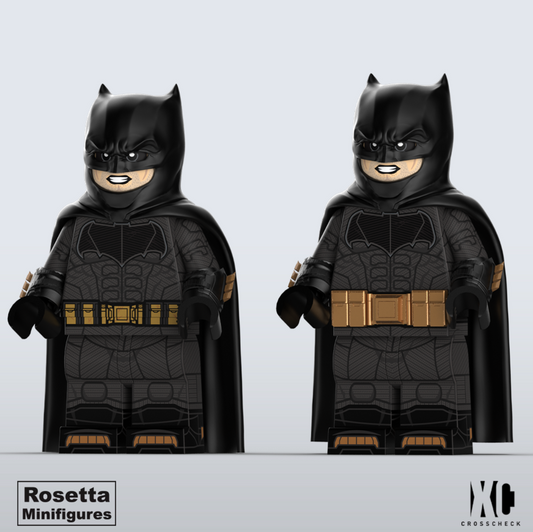 Crosscheck x Rosetta Minifigures Batman (Justice League Version)