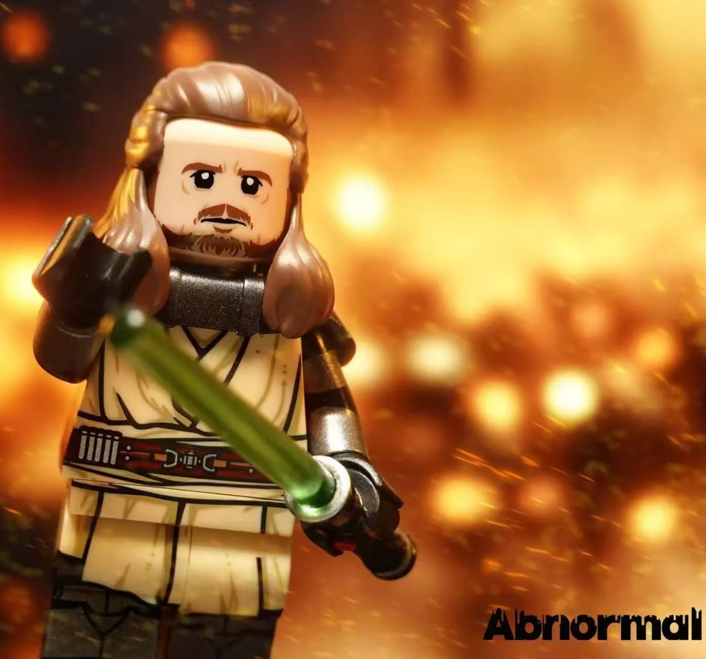 Abnormal Qui-Gon Jinn (Clone Wars Armor)