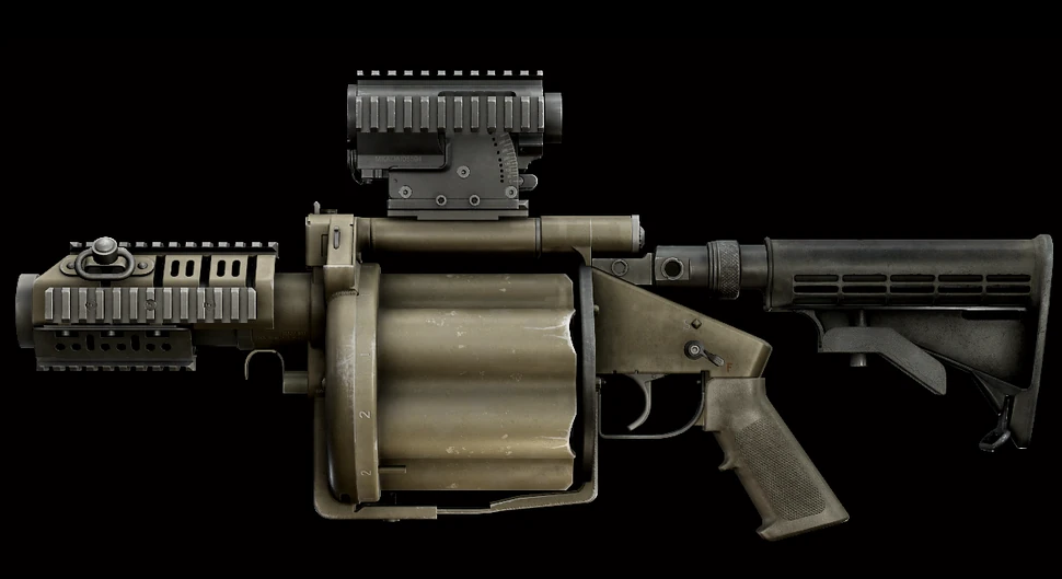 Dream Brick Milkor M32A1 MSGL 40mm grenade launcher (Escape from Tarkov)