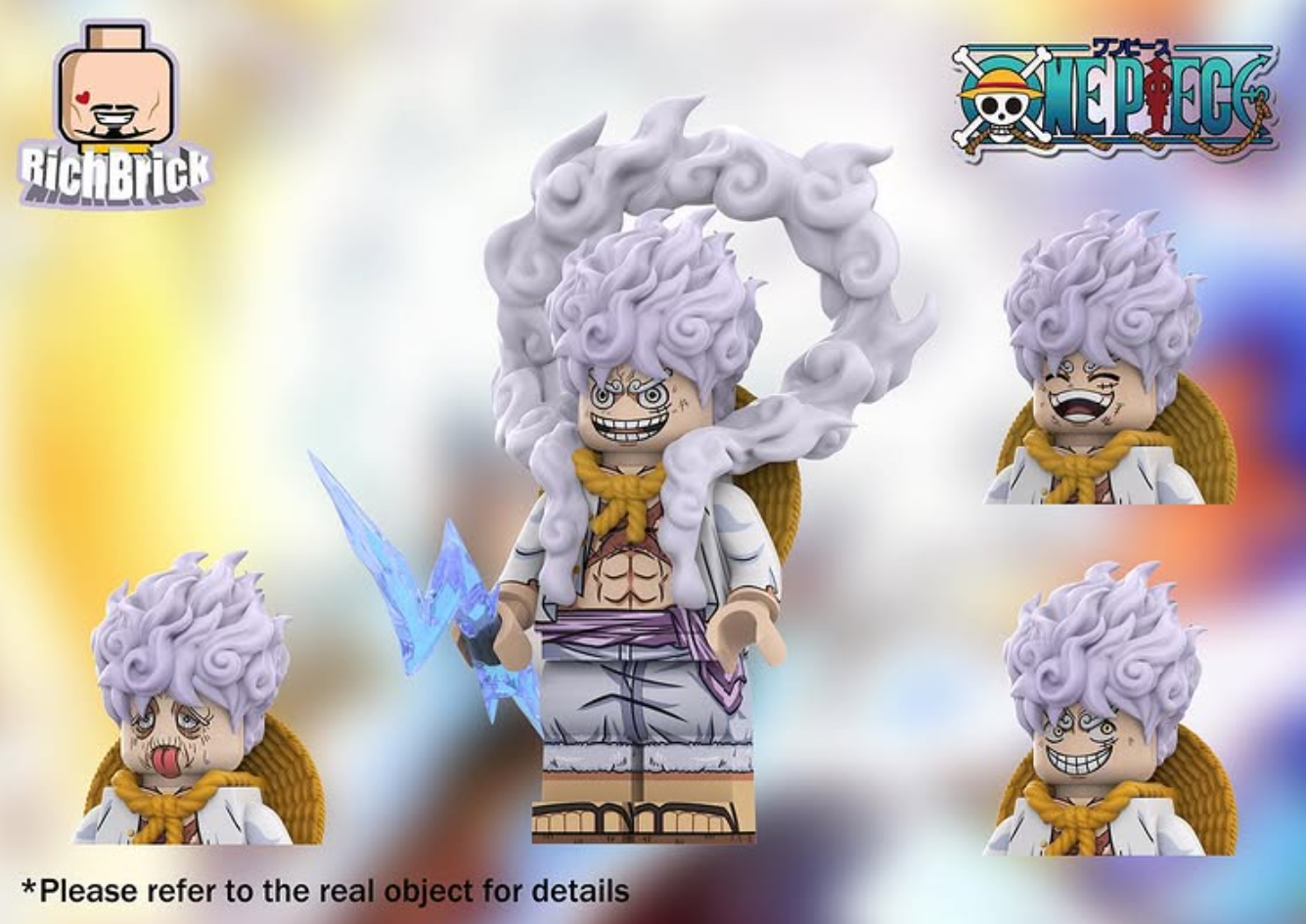 Rich Brick Gear 5 Nika Luffy (One Piece)