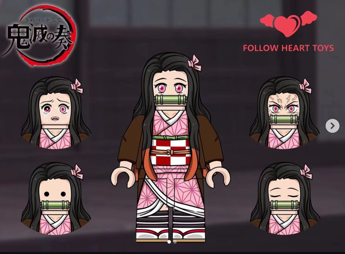 Follow Heart Toys Nezuko Kamado (Demon Slayer)
