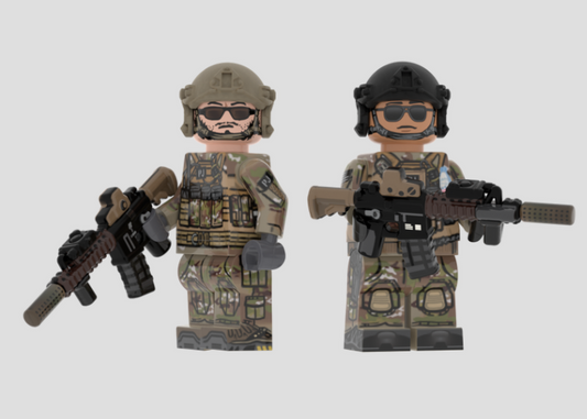 Brickmania USAF PJs 2 Minifigure Set