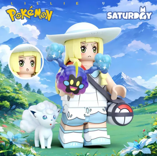 Saturday Lillie with Vulpix & Cosmog